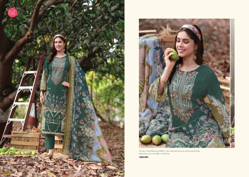 Riwayat Vol 20 By Belliza Viscose Rayon Dress Material